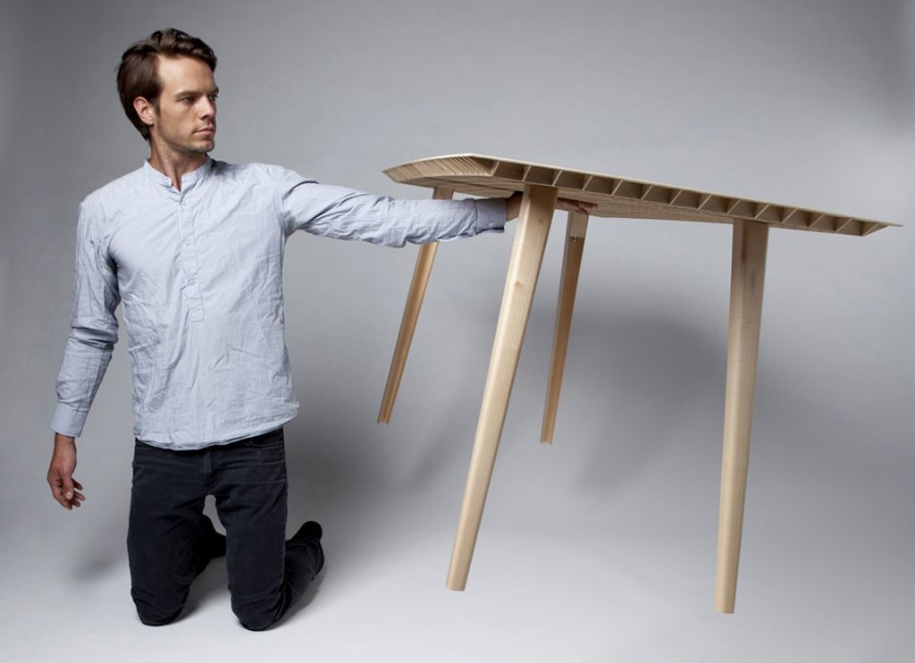 worlds lightest wooden table